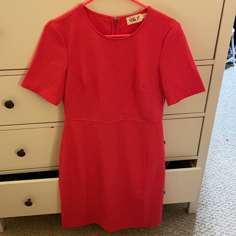 Pink work dress
